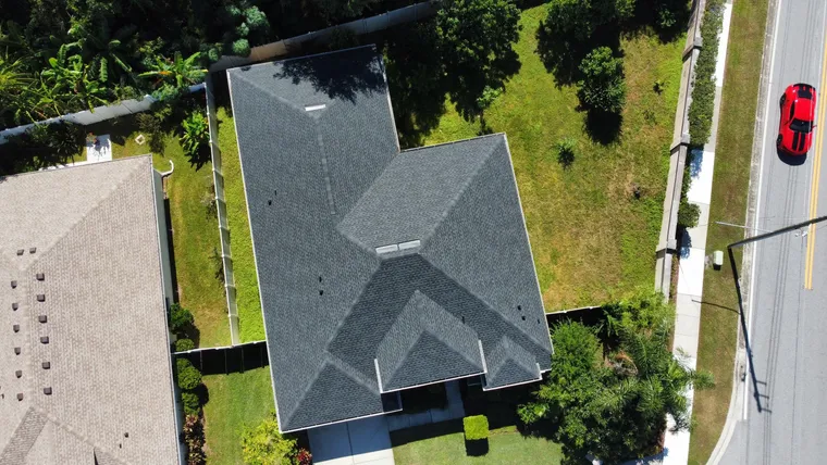 Completed roof at 22924 Bradenwood Court, Land O' Lakes