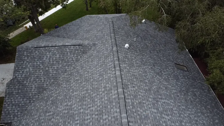 Completed roof at 10728 Fallen Leaf Lane, Port Richey