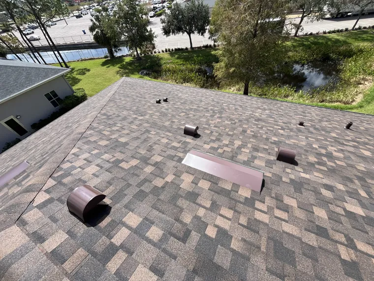 Completed roof at 4168 Woodlands Parkway, Palm Harbor