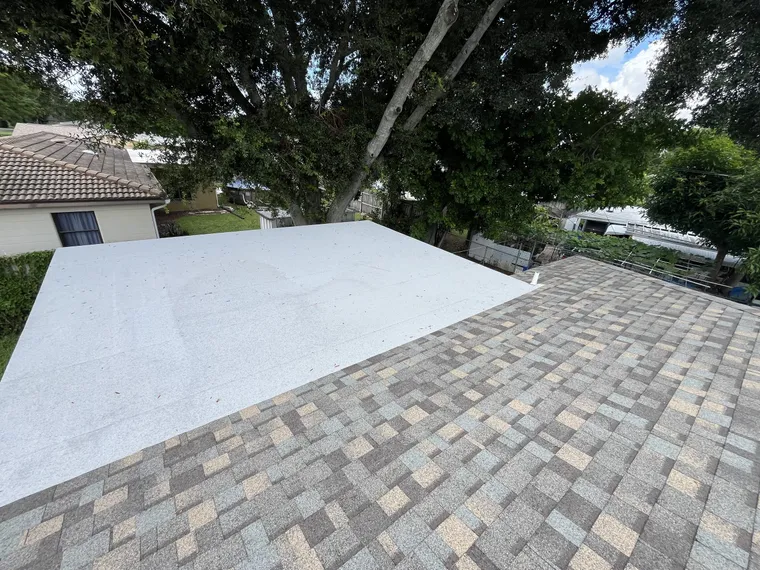 Completed roof at 4440 62nd Street North, Kenneth City