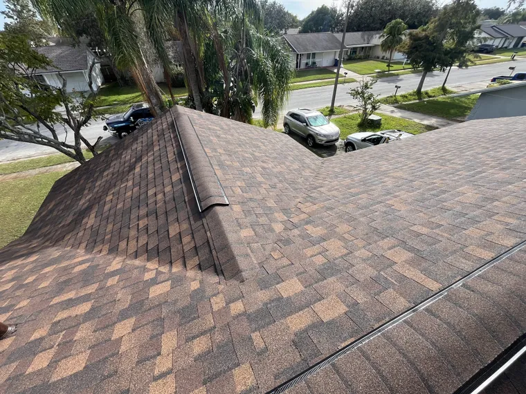 Completed roof at 7905 Avenal Loop, New Port Richey