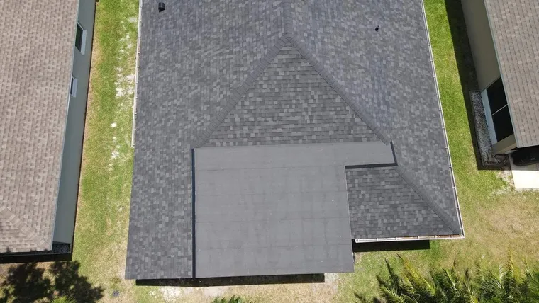 Completed roof at 1043 Trafalgar Drive, New Port Richey