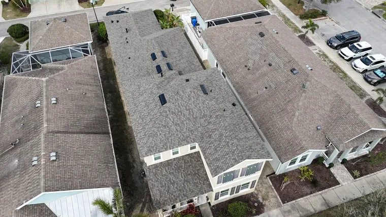 Completed roof at 612 Winterside Dr, Apollo Beach