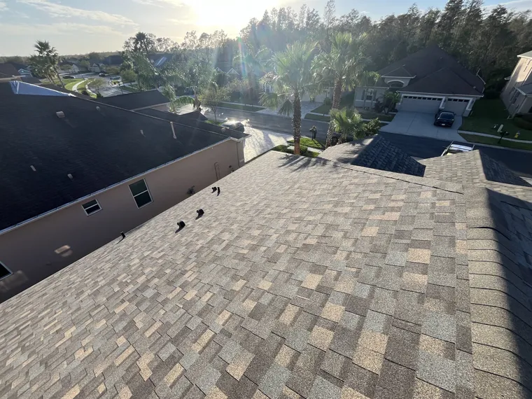 Completed roof at 3332 Diamond Falls Circle, Land O' Lakes