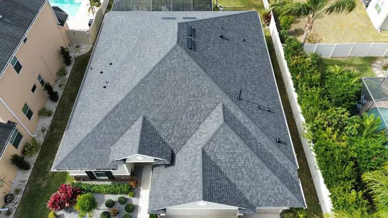 Completed roof at 3452 Diamond Falls Circle, Land O' Lakes