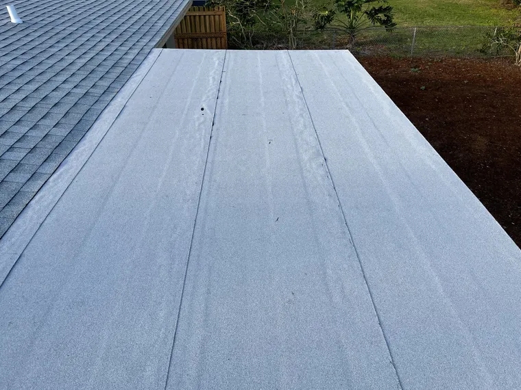 Completed roof at 1752 Saint Croix Drive, Clearwater