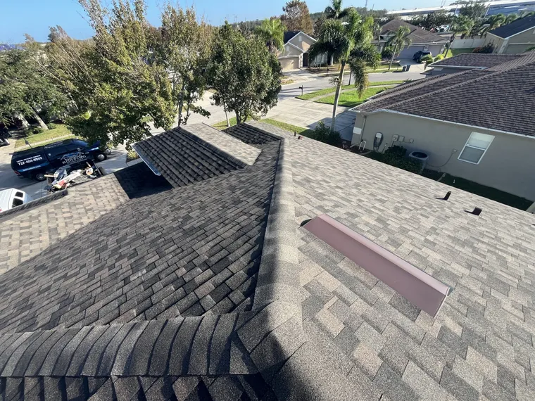 Completed roof at 2330 Triggerfish Court, Holiday