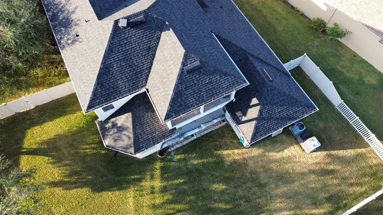 Completed roof at 3204 Stonegate Falls Drive, Land O' Lakes