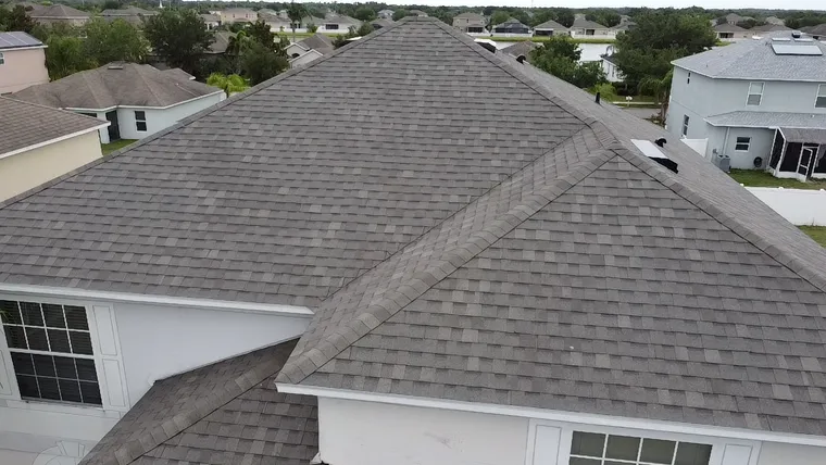 Completed roof at 13432 Fladgate Mark Drive, Riverview