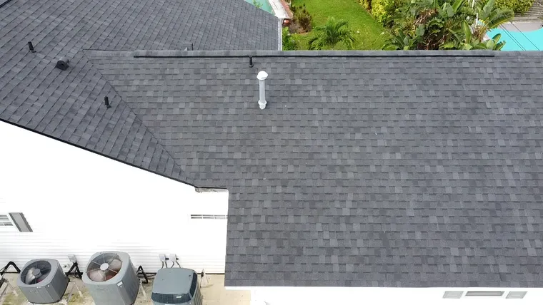 Completed roof at 1537 Coral Way South, St. Petersburg