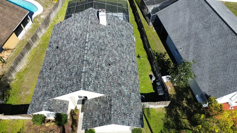 Completed roof at 7035 Waxwing Drive, New Port Richey