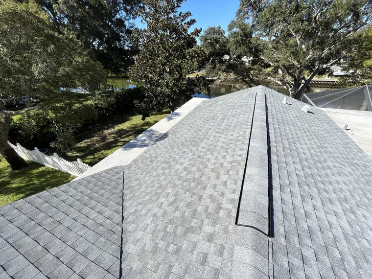 Completed roof at 1644 Sheffield Drive, Clearwater