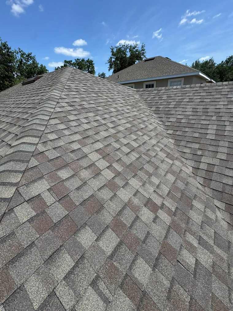 Completed roof at 16218 Palmettoglen Court, Fish Hawk