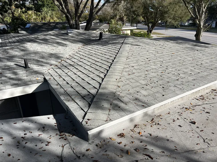 Completed roof at 4420 16th Street North, St. Petersburg