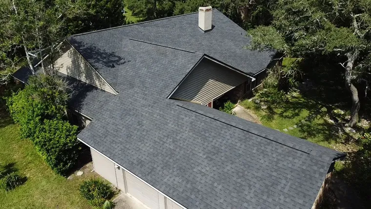 Completed roof at 4667 Lake in the Woods Drive, Spring Hill