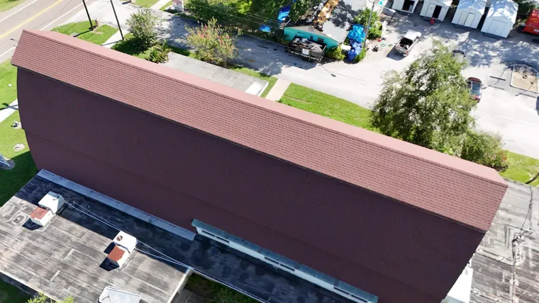 Completed roof at 2165 Northeast Coachman Road, Clearwater