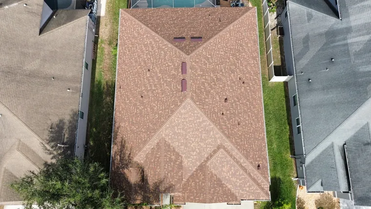 Completed roof at 3548 Diamond Falls Circle, Land O' Lakes
